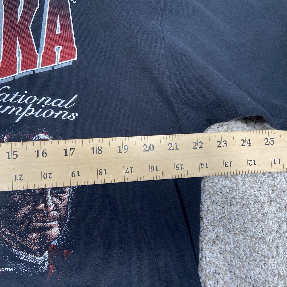 Vintage 1996 Nebraska Huskers T-Shirt Mens XL Back to Back Single Stitched - Picture 5 of 7